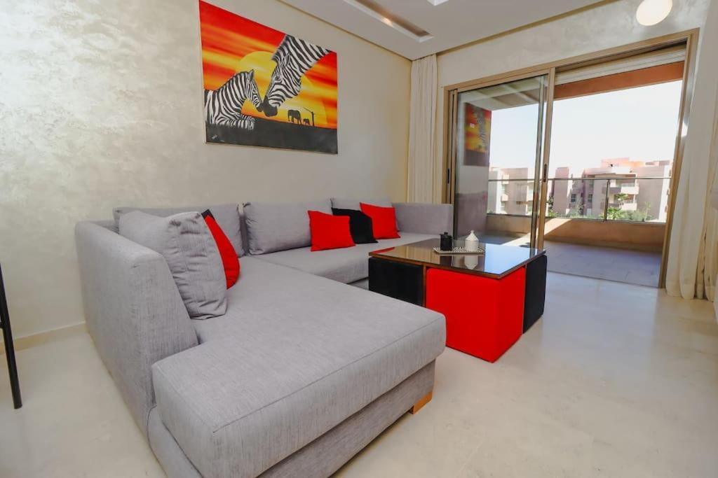 Cosy Appartemt Vue Sur Golf Et Montagne Marrakesh Bagian luar foto