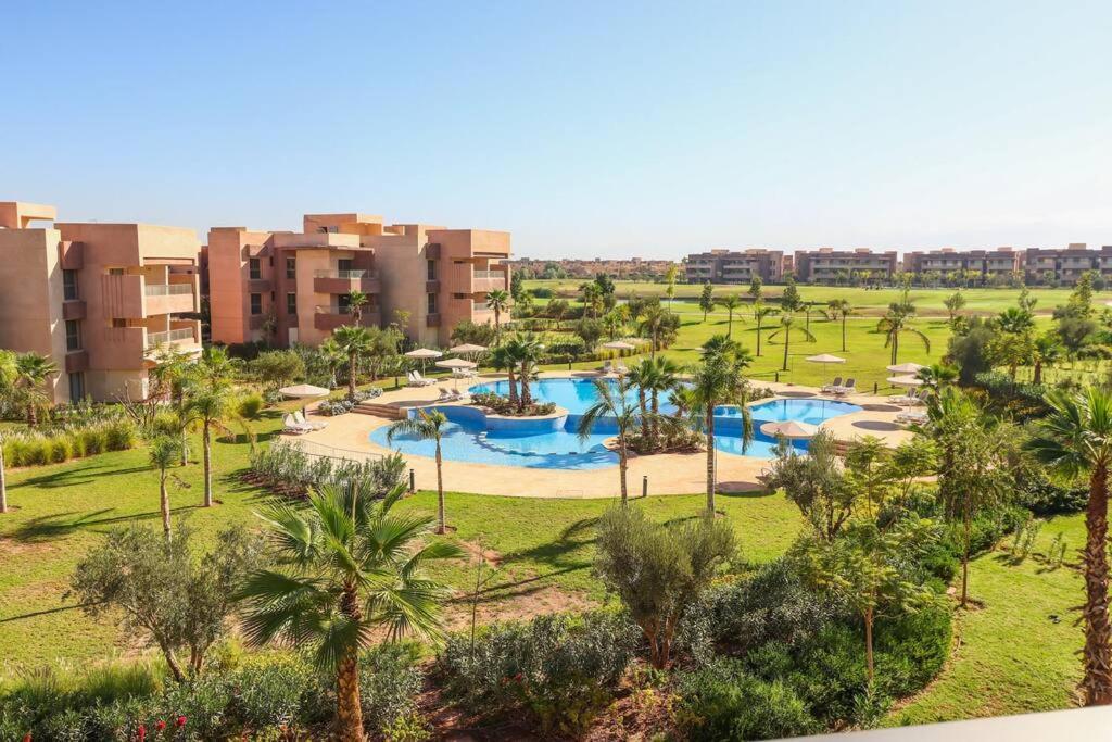Cosy Appartemt Vue Sur Golf Et Montagne Marrakesh Bagian luar foto