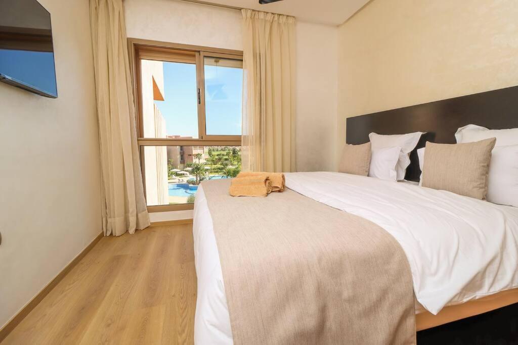 Cosy Appartemt Vue Sur Golf Et Montagne Marrakesh Bagian luar foto